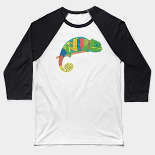 Funny Chameleon Baseball T-Shirt